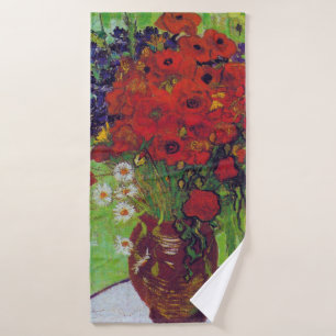 Vase avec Cornflowers et Poppies, Van Gogh