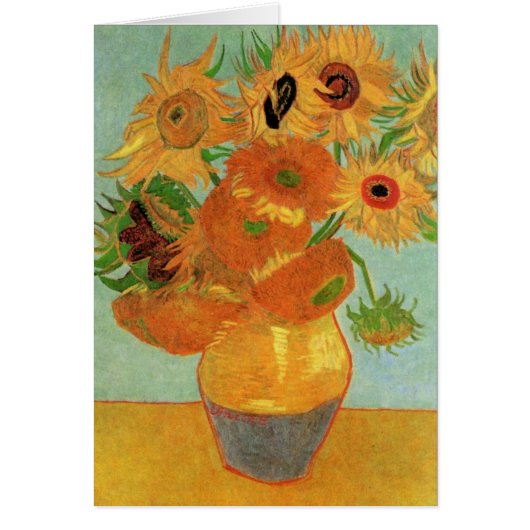 Vase avec douze tournesols par Vincent van Gogh (Devant)