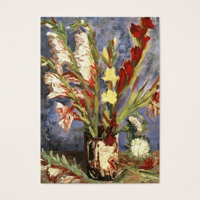 Vase avec Gladioli Vincent van Gogh (Devant)