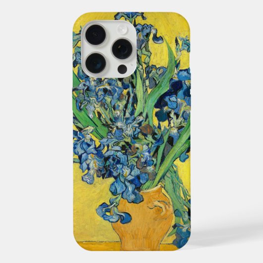 Vase avec iris, Vincent Van Gogh (Verso)