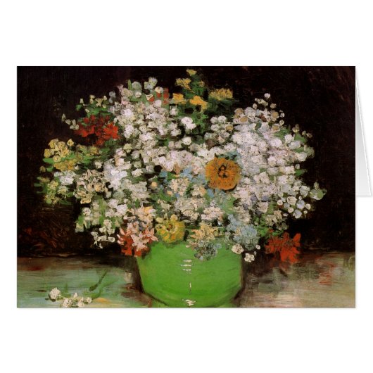Vase avec Zinnia Flowers par Vincent van Gogh (Devant horizontal)