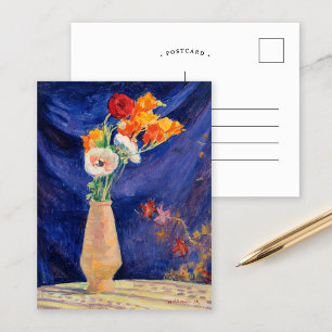 Vase d’Anémones   Henri Lebasque Briefkaart