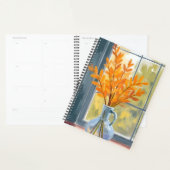 Vase de fleurs d'automne aquarelle (Devant avec enveloppe)