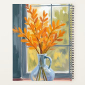 Vase de fleurs d'automne aquarelle (Dos)