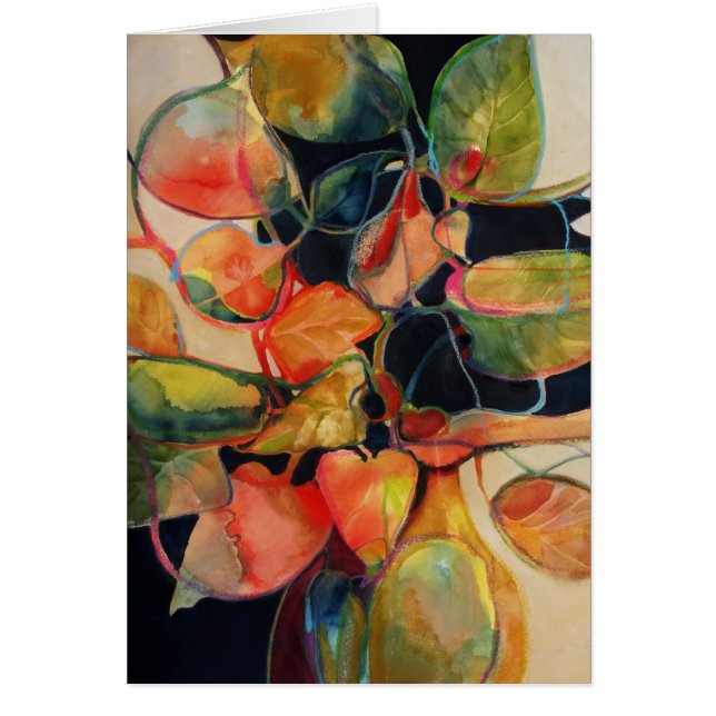 Vase de fleurs no 5 ・ Michelle Abrams - carte (Devant)
