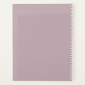 Vase de jolies fleurs violettes (Dos)