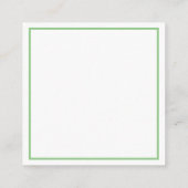 Vase de la carte de boîtier rose (Dos)