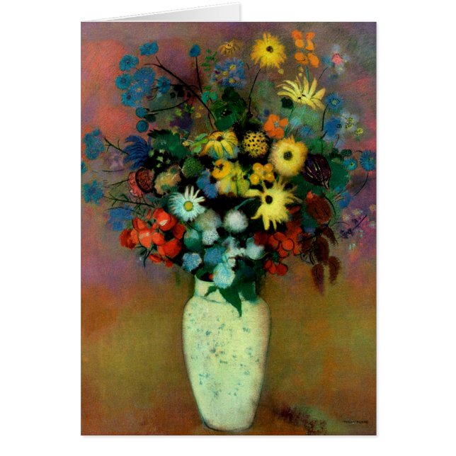 Vase de Odilon Redon avec fleurs (1914) (Devant)