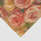 Vase de Rozen door Renoir Tissuepapier (Detail)