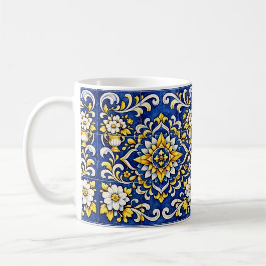 Vase en cobalt Mug Azulejo (Gauche)