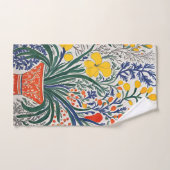 Vase et fleurs sauvages (Serviette à main)