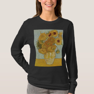 Vase met 12 zonnebloemen - Vincent Van Gogh (1888) T-shirt