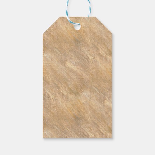 Vase met bloemen, Coffepot en Fruit, van Gogh Cadeaulabel (Achterkant)