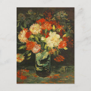 Vase met Carnaties Vincent van Gogh Briefkaart