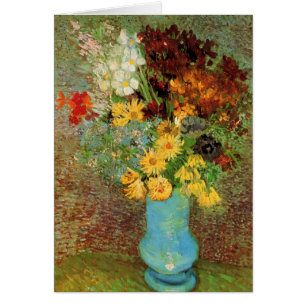 Vase met Daisies en Anemones door Vincent van Gogh
