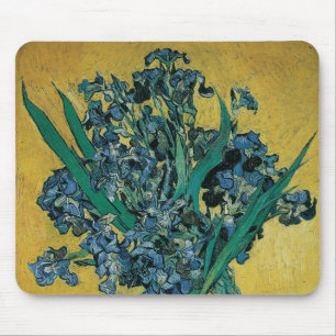 Vase met Irises door Vincent van Gogh, Kunst Muismat