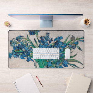 Vase met Irises, Van Gogh Bureaumat