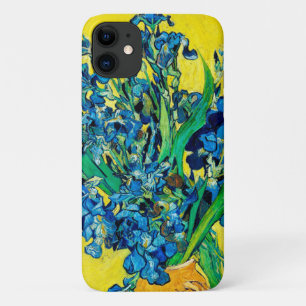 Vase met Irises, Van Gogh iPhone 11 Hoesje