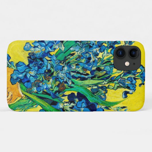 Vase met Irises, Van Gogh Case-Mate iPhone Case (Achterkant (horizontaal))