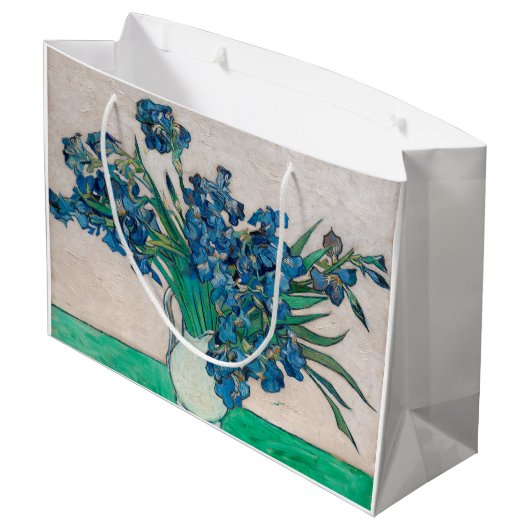 Vase met Irises, Van Gogh Groot Cadeauzakje (Achterkant Gekanteld)