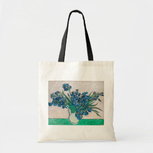 Vase met Irises, Van Gogh Tote Bag
