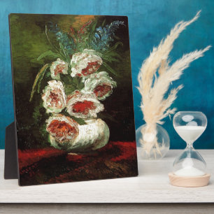 Vase met pony's, Vincent van Gogh. Fotoplaat