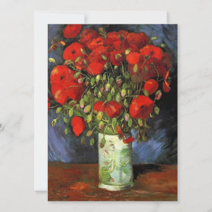 Vase met Red Poppies Vincent van Gogh.
