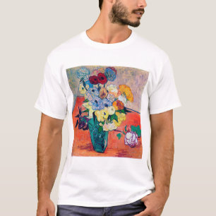 Vase met Rozen en annemonen, Van Gogh T-shirt