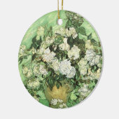 Vase met Rozen van Van Gogh Keramisch Ornament (Links)