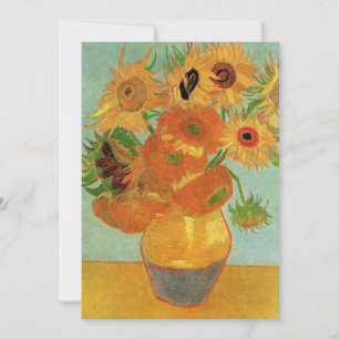 Vase met twaalf zonnebloemen door Vincent van Gogh