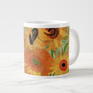 Vase met twaalf zonnebloemen door Vincent van Gogh Jumbo Beker