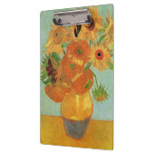 Vase met twaalf zonnebloemen door Vincent van Gogh Klembord (Links)