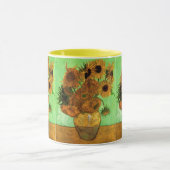 Vase met twaalf zonnebloemen door Vincent van Gogh Mok (Midden)