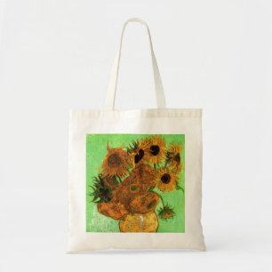 Vase met twaalf zonnebloemen door Vincent van Gogh Tote Bag