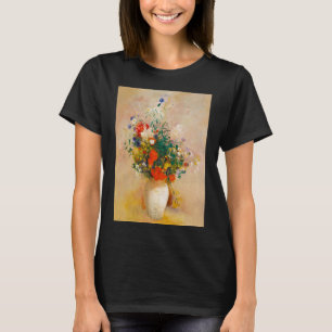 Vase of Flowers (1906) door Odilon Redon T-shirt