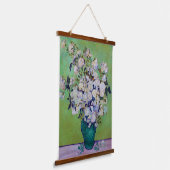 Vase of Roses, Vincent van Gogh Hangend Wandkleed (Gebogen)