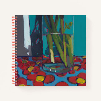 Vase on Flowers journal ou carnet de croquis