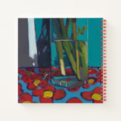 Vase op Flowers journal of sketchbook Notitieboek (Achterkant)