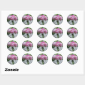 Vase Peony rose / Peonies Stickers Étiquette (Feuille)