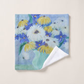 Vase Plein De Marguerites (Gant de toilette)