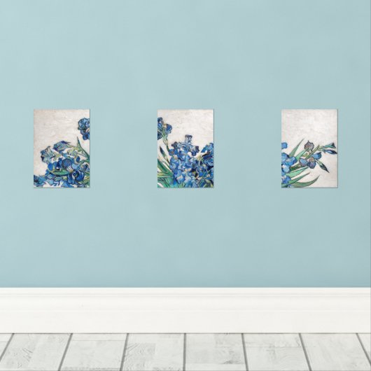 Vase Still Life avec Irises par Vincent van Gogh (Parquet)