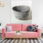 Vase, uit Fontbouisse, 2300-1700 BC Canvas Afdruk (Insitu (Woonkamer))