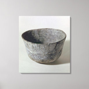 Vase, uit Fontbouisse, 2300-1700 BC Canvas Afdruk