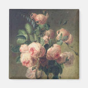 Vase van bloemen 2 magneet
