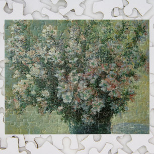 Vase van bloemen door Claude Monet Legpuzzel