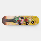 Vase van bloemen door Odilon Redon Skateboard (Horizontaal)