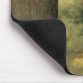 Vase van bloemen muismat (Hoek)