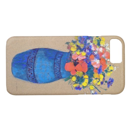 Vase van bloemen, Redon Case-Mate iPhone Case (Achterkant (Horizontaal))