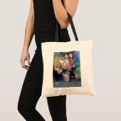 Vase van bloemen, Redon Tote Bag (Voorkant (product))