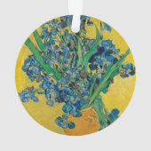 Vase Van Gogh avec Iris Classic Impressionnisme (dos)